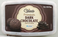 Bac crème glacée chocolat noir