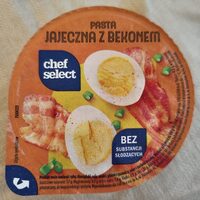 Pasta jajeczna z bekonem