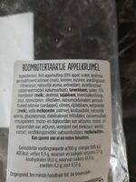 Roombotertaartje appelkruimel