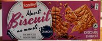 Crunchy Biscuit Muesli Chocolade