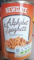 Alphabet spaghettis