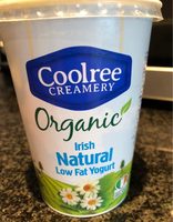 Irish natural low fat yogurt