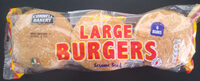 Large Burgers Sesame Seed