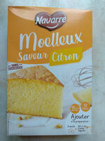Moelleux saveur citron