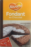 Préparation pour fondant chocolat