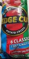 Salt And Malt Vinegar Ridge Cut Crisps