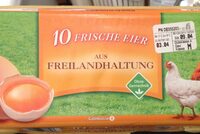 Frische Eier Aus Freilandhaltung
