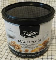 Kerst: Macadamia Nuts Blikje 150 Gram (deluxe)