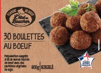 30 boulettes au boeuf