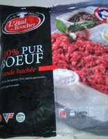 Viande hachée pur bœuf 20% MG