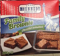 Family Brownie Chocolat noisettes