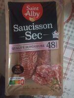 Saucisson sec en tranches