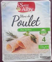 Blanc de Poulet, Aux herbes (4 tranches)