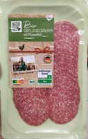 Bio Geflügel Salami mit Pflanzenfett
