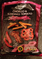 Chorizo & sundried tomato tortilla rolls