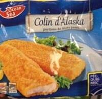 Alaska Pollock Fillets Coated in Golden Breadcrums