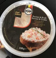 Surimi et crabe