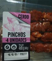 Pinchitos de cerdo