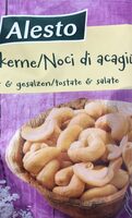 Noix de cajou grillées et salées