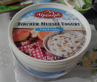 Bircher Muesli Yogurt Alpengut