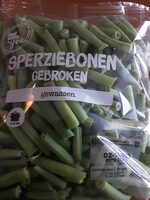 Sperziebonen gebroken