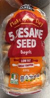 5 Sesame Seed Bagels