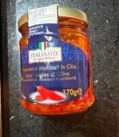 Ground chili peppers in olive oil