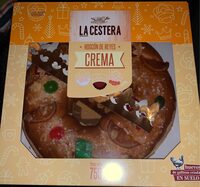 Roscon de reyes crema