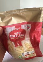 British Cheddar grated