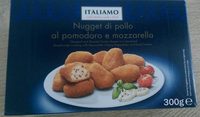 Nuggets de poulet tomate mozzarella