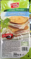 Croque-Monsieur Jambon & Chèvre