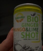 Bio ginger mango lime shot