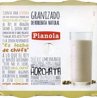 Granizado de Horchata Natural