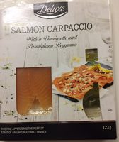 Carpaccio de Saumon Mariné