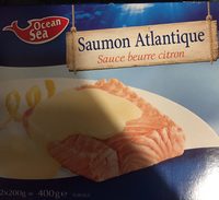 Saumon atlantique sauce beurre citron
