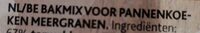 Pannenkoekenmix meergranen