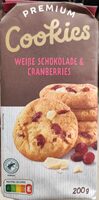 Grandino White Choc & Cranberry Cookies