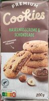 Cookies Haselnusscreme & Schokolade