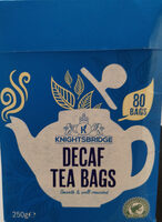 Decaf tea bags