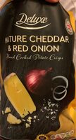 Mature cheddar & red onion