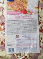 Pizza familiale jambon champignon