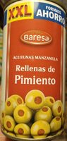 Aceitunas manzanilla rellenas pimiento