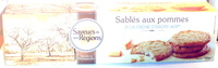 Sablés aux pommes à la crème d'Isigny AOP