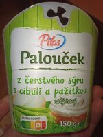 Palouček z čerstvého sýra s cibulí a pažitkou