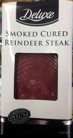Smoked cured reindeer steak