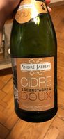 Cidre de bretagne doux