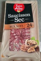 Saucisson sec aux noix