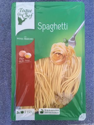Spaghetti aux œufs frais