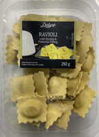 Ravioli ricotta e pistacchio