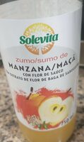 Zumo de manzana con extraxto de flor de saúco